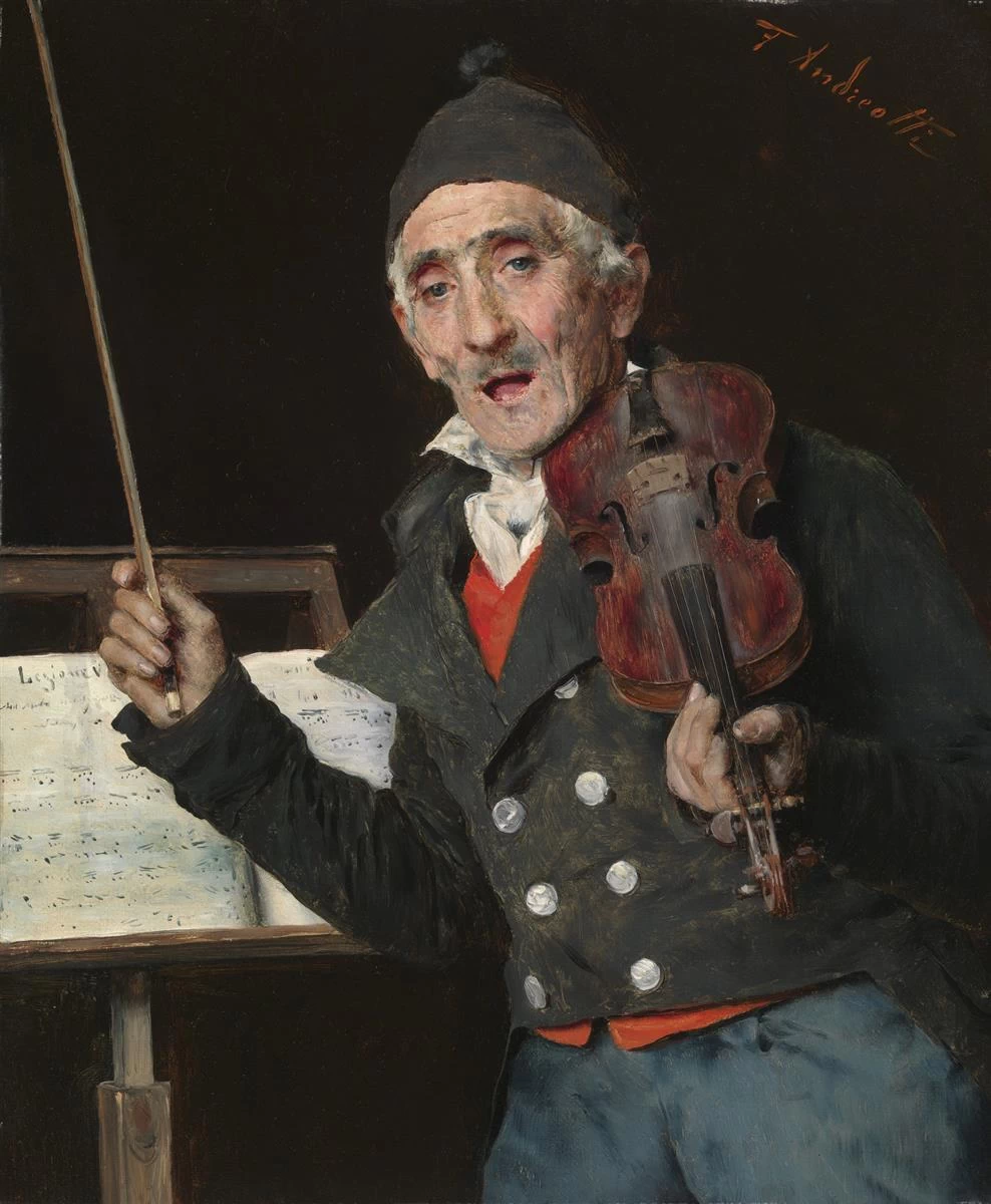 Il maestro di violino - Kelvingrove Art Gallery and Museum